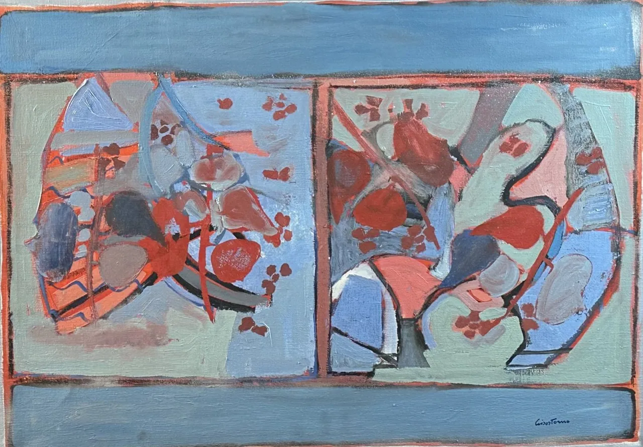 Natura morta azzurra