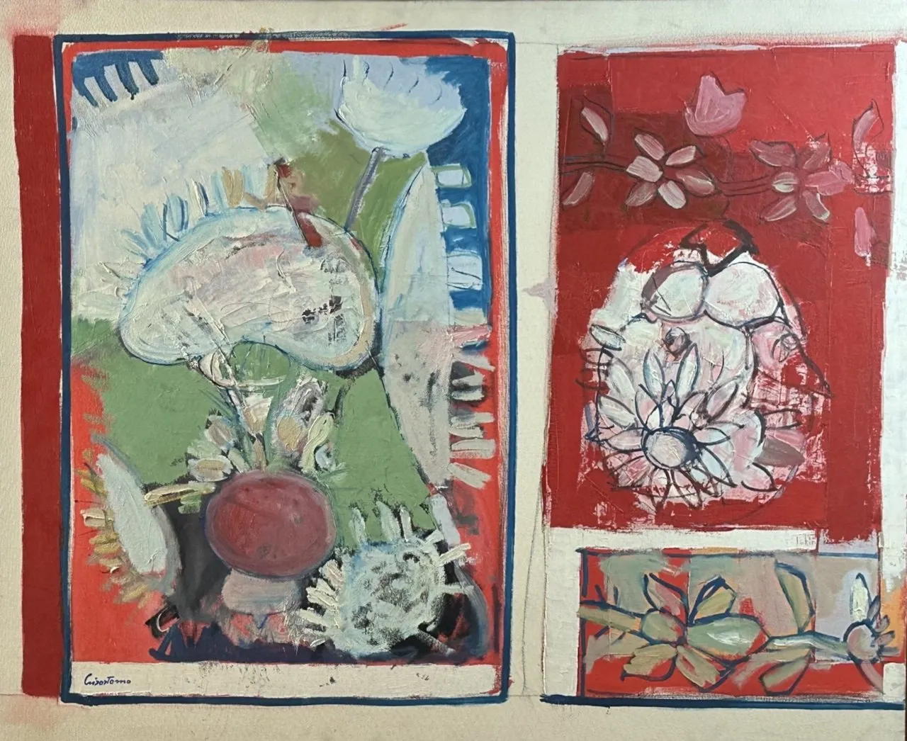 Natura morta con fiori